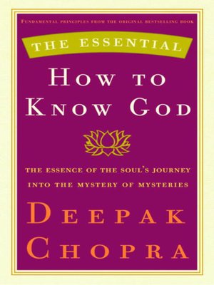 cover image of The Essential How to Know God